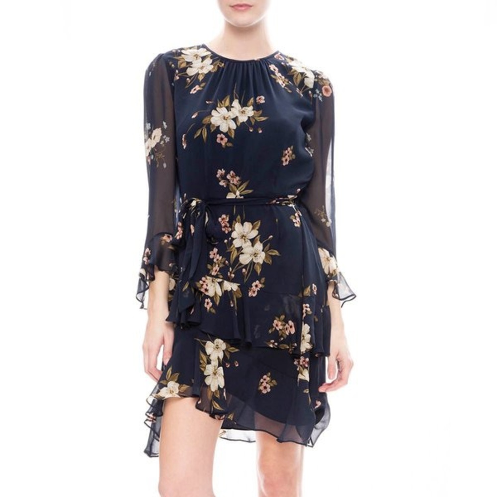 Joie Silk Floral Dress Size 4